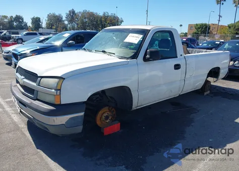2005 Chevrolet Silverado 1500 Work Truck z USA, uszkodzony, nr VIN 1GCEC14V05Z219309